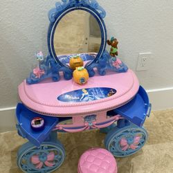 Cinderella Vanity With Stool 