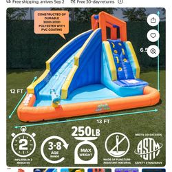 Kids Water Slide Pool 