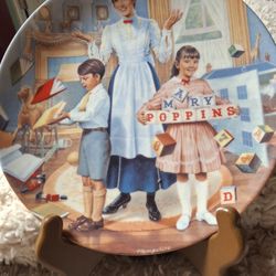 Mary Poppins Collectors Plate 