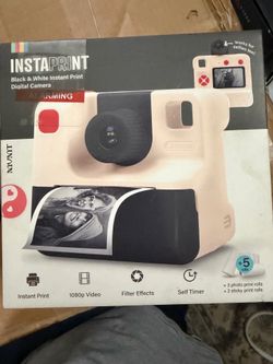INSTAPRINT Black & White Instant Print Digital Camera