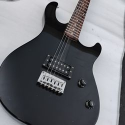 Peavey Rockmaster 6-string Electric Guitar Black Body