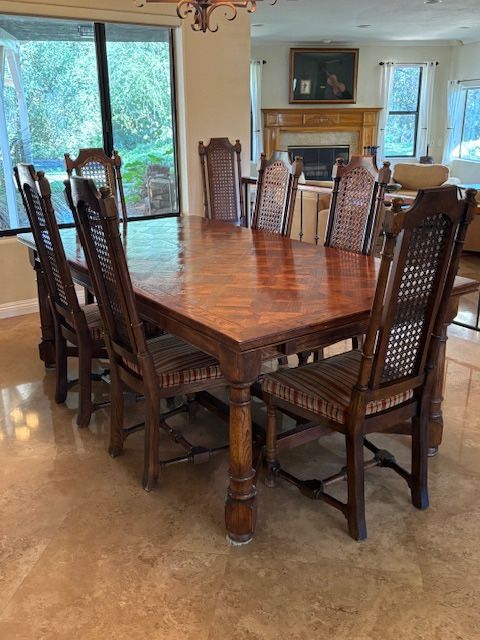 Spanish Style Dining Room Table