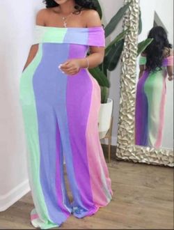 Bright Color Jumpsuit