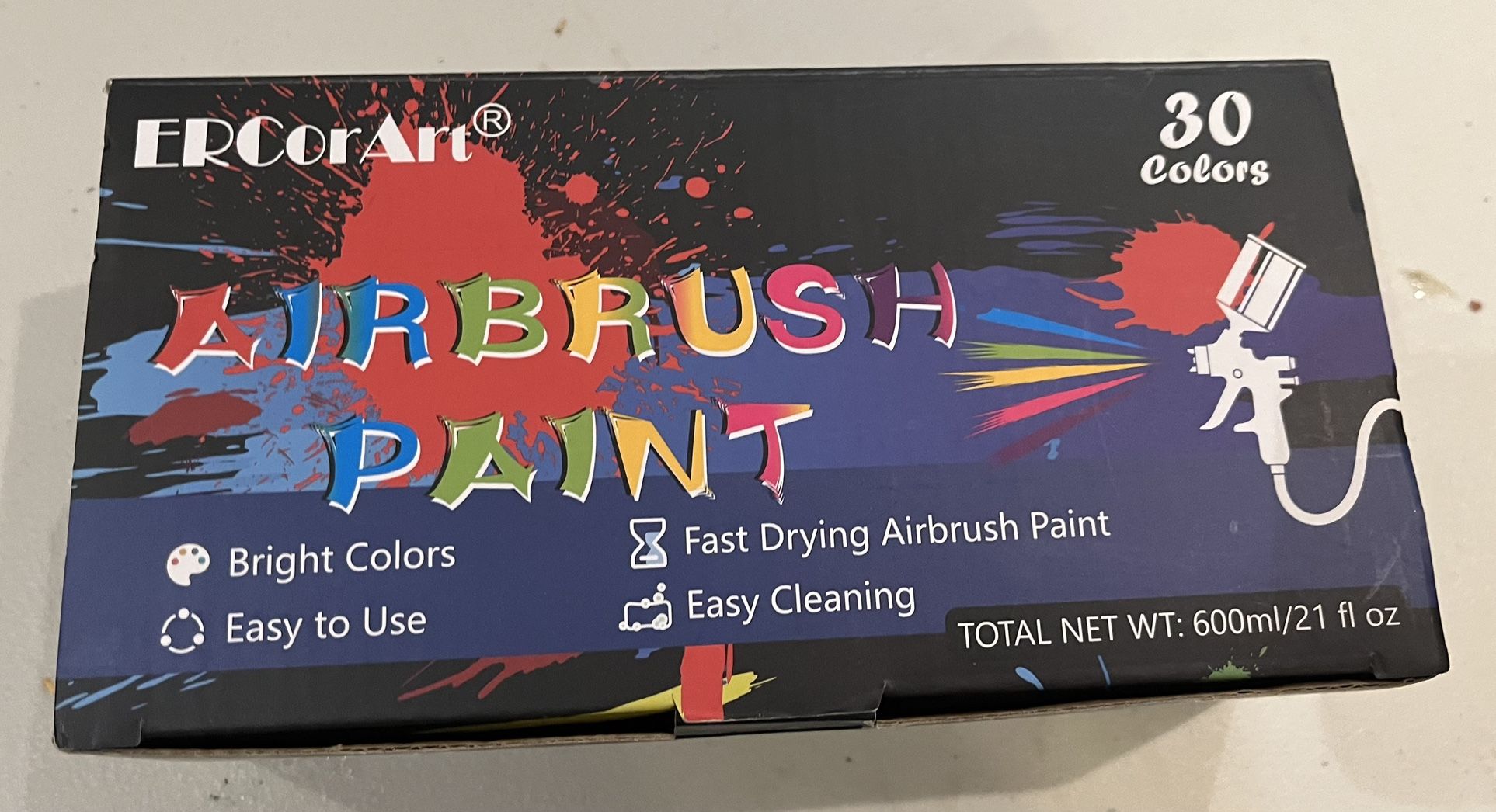 Box of Airbrush Paints