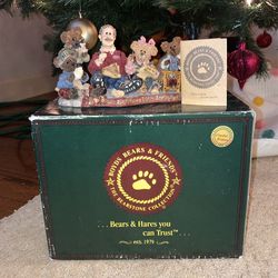Boyd Bears “work Is Love Made Visible” Figurine With Box 