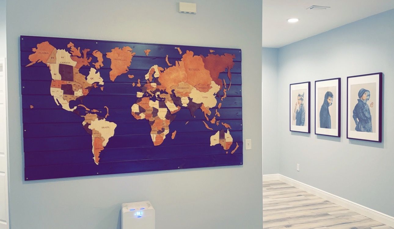 LARGE World Map *MUST GO*