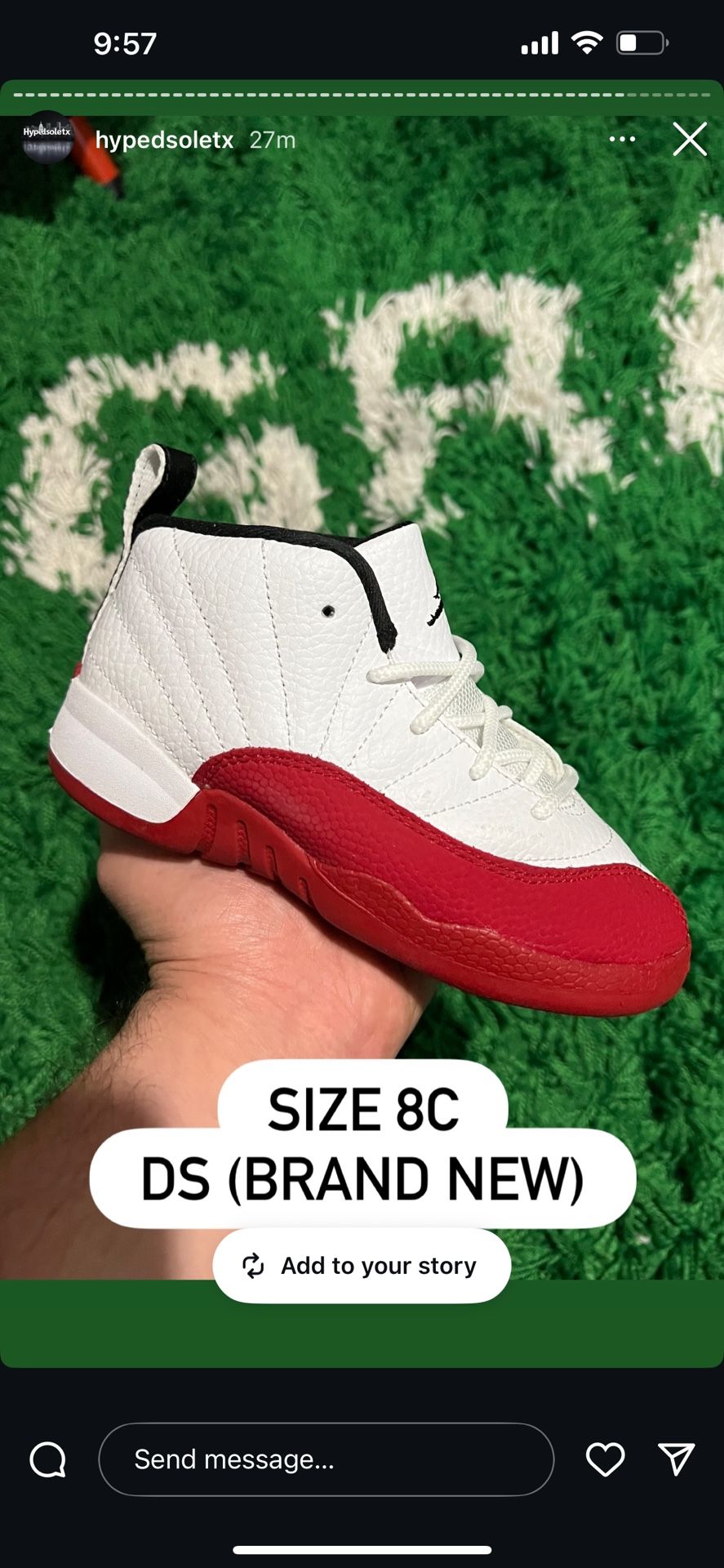 Jordan 12 Cherry