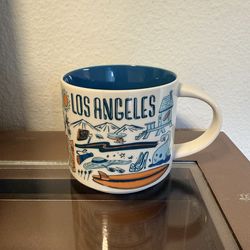 Starbucks Los Angeles Coffee Mug Cup Been There Series 14oz