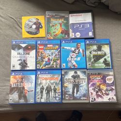 PS4 And Ps3 Games For Sale