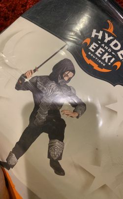 Halloween costume armored ninja size S $10 obo
