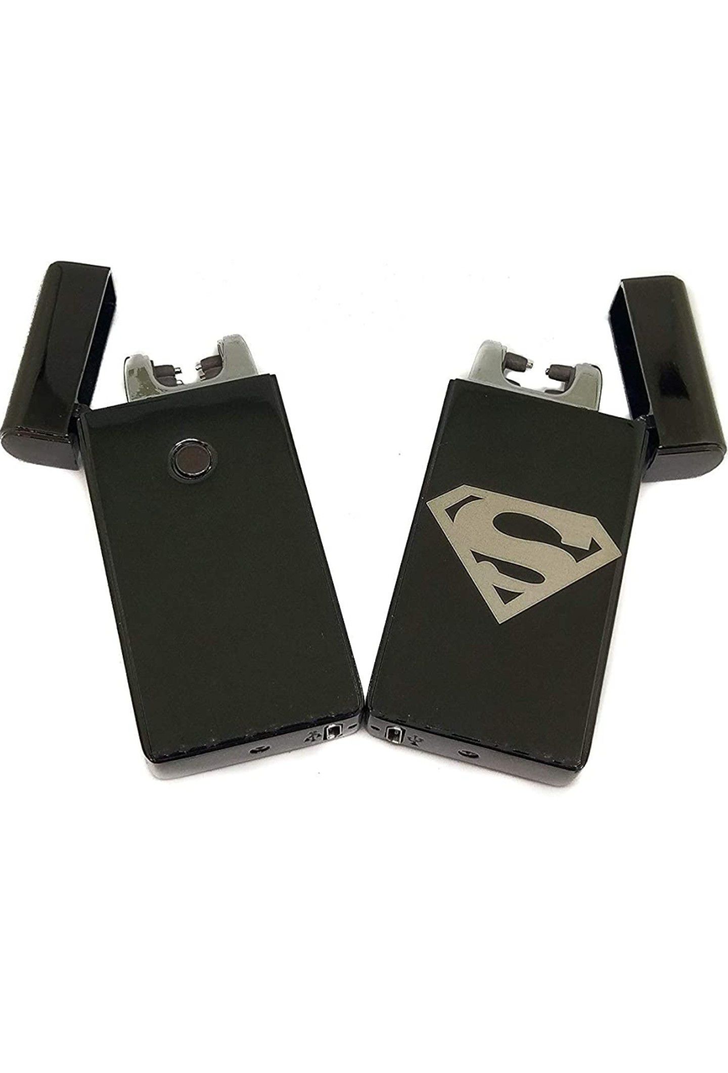 Superman Plasma Windproof USB Lighter