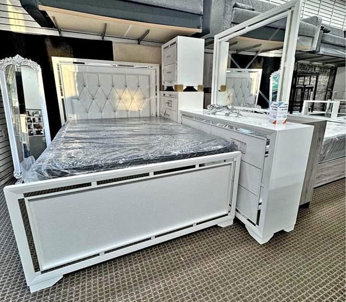 Bedroom Set Twin/full/queen/ling/cal King Same Day Delivery