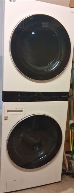 LG Hifgh Efficiency washer and dryer