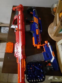 Nerf Guns And Ammo
