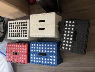 Folding stepstools - $10 each