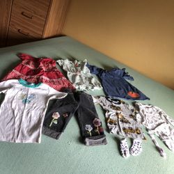 9pcs Of Infants Clothes Age 2 In Great Shape 