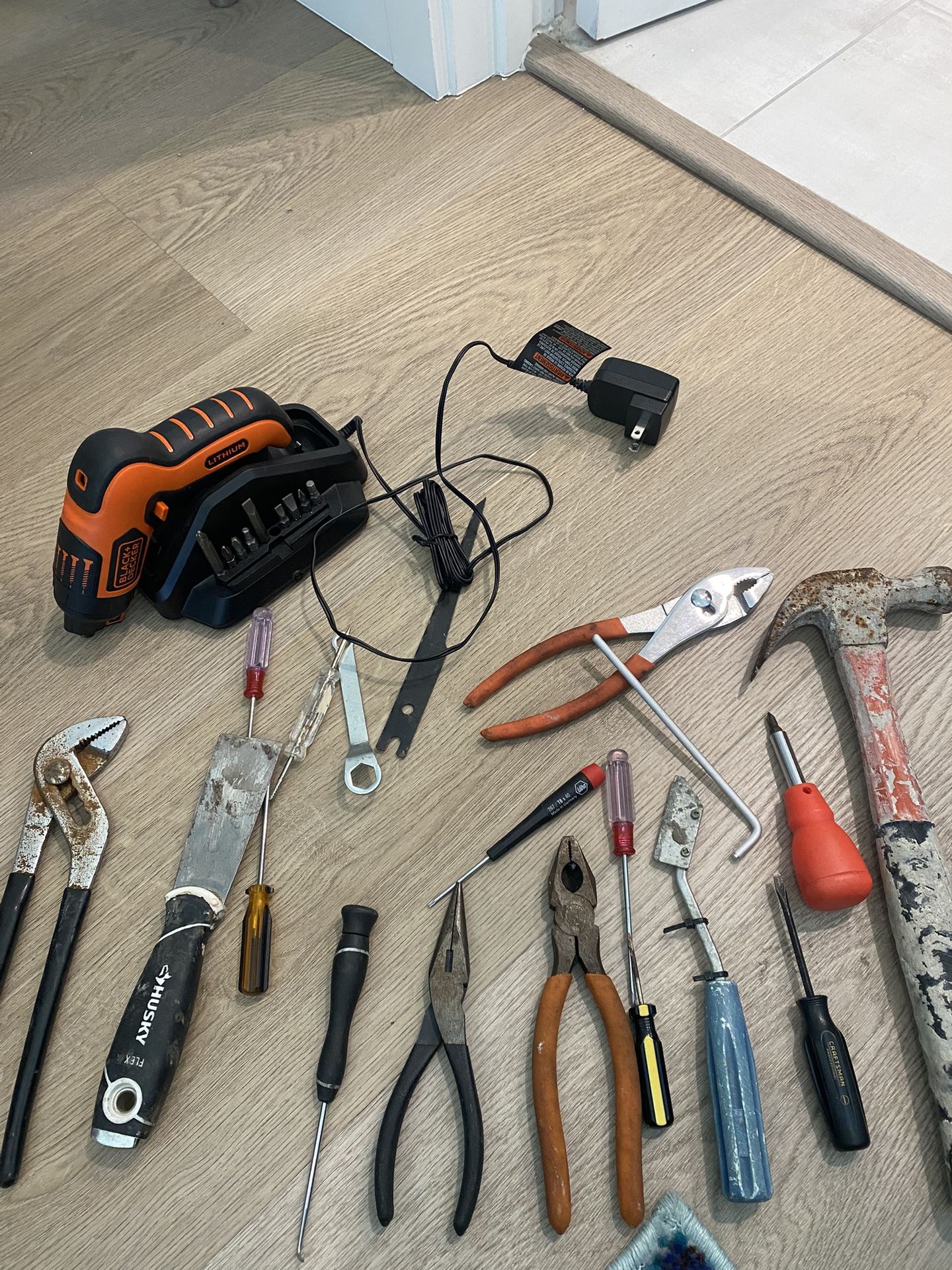 assorted box of tools