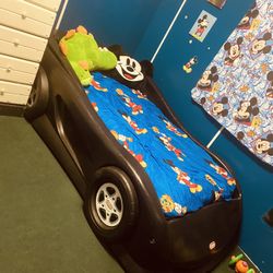 ✅ $$265 -this is NOT a toddler bed its a twin size bed-with thinner style twin size mattress.This is a big, big twin frame needs space in big room bed