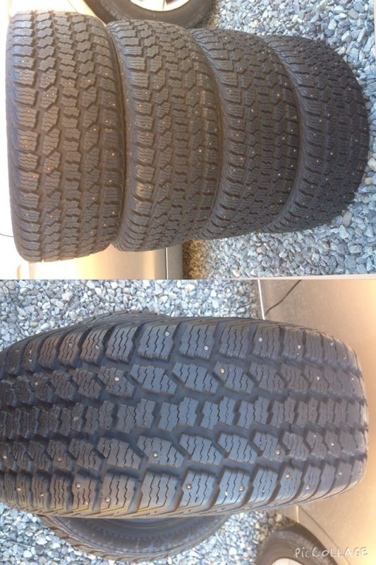 205/55r16 Dean Wintercat XT studded winter tires set of (4)