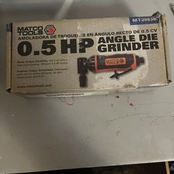 Matco Took Angle Grinder 