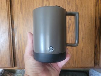 Brand-New Starbucks Coffee Ceramic Mug With Lid And A Rubber Base Bottom No Lower Offers Accepted