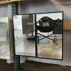 ON SALE!! Only $90 New 24 in. W × 30 in. H Rectangular Metal Medicine Cabinet with Mirror, LED Lighted