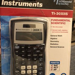 TI 30XIIS Calculator In Box 