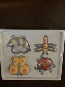 Lady Bug and Butterflies Wall Decorations