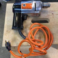 Vintage 1/4” Black&Decker Drill