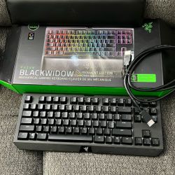 Razer Black Widow Tournament Addition, Chrome V2 