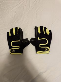 MOREOK Workout Gloves – Black & Yellow (Like New)