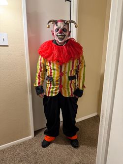 Clown costume Halloween - adult size one size fits all