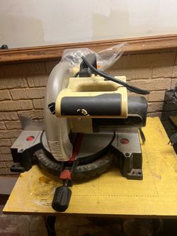 Pro-Tech Compound Miter Saw – Working
