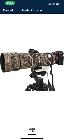 Sony G 200-600 mm lens and lens accessories only.