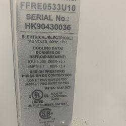 Windows Ac Unit Frigidaire 5200 Btu