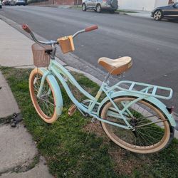 Blue Cruiser Bike