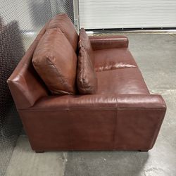 Vintage Stickley Down Leather Sofa -Delivery Available