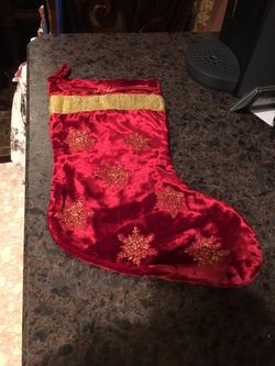 Personalized Pete Red Christmas Stocking