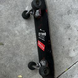 Black Complete Skateboard
