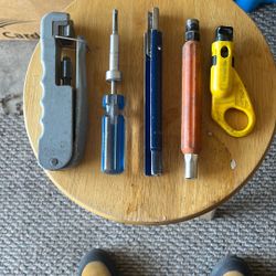 Cable tools. RG 6-59 & Other Cable Accessories.