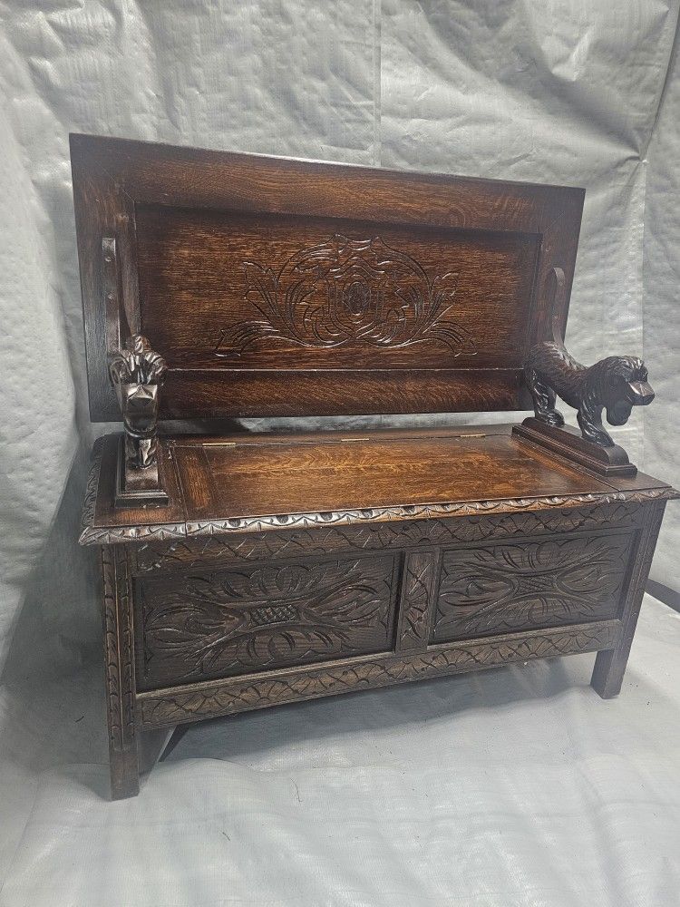 Oak Monks Bench