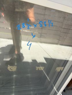 Used double pane windows