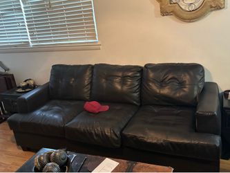 Couches and table set