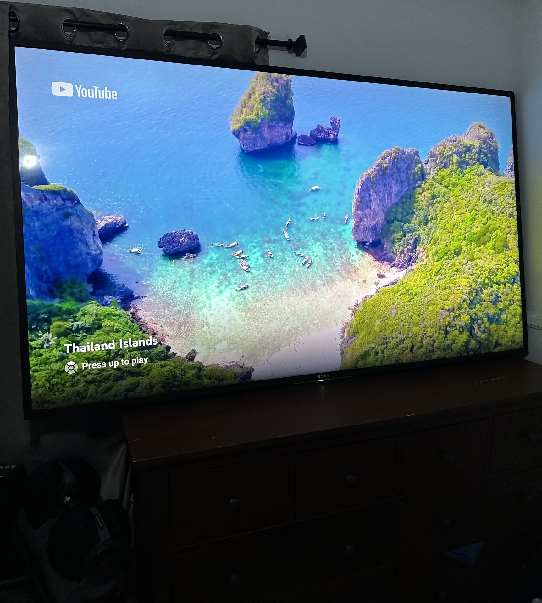 SMART TV “SONY” DE 85” Inches EN PERFECTAS CONDICIONES SOLO $600