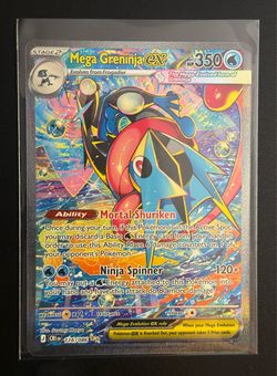 Mega Greninja ex SIR 116/086 NM Pokemon Fresh Pull