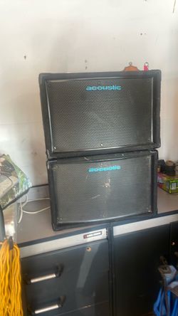 Acoustic Guitar Speaker Cabinets – Pair