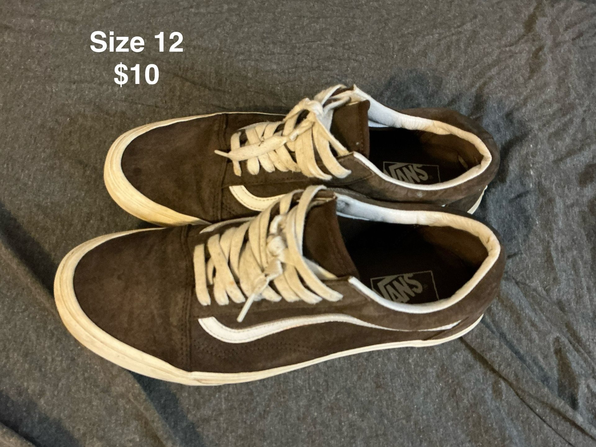 Men’s Size 12 Vans