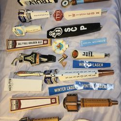  Beer Tap Handle Lot (17)