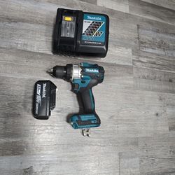 MAKITA 18V LXT® Lithium‑Ion Brushless Cordless 1/2" Hammer Driver‑Drill