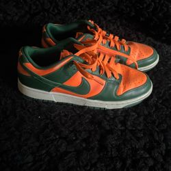 Nike Dunks Miami Hurricanes 